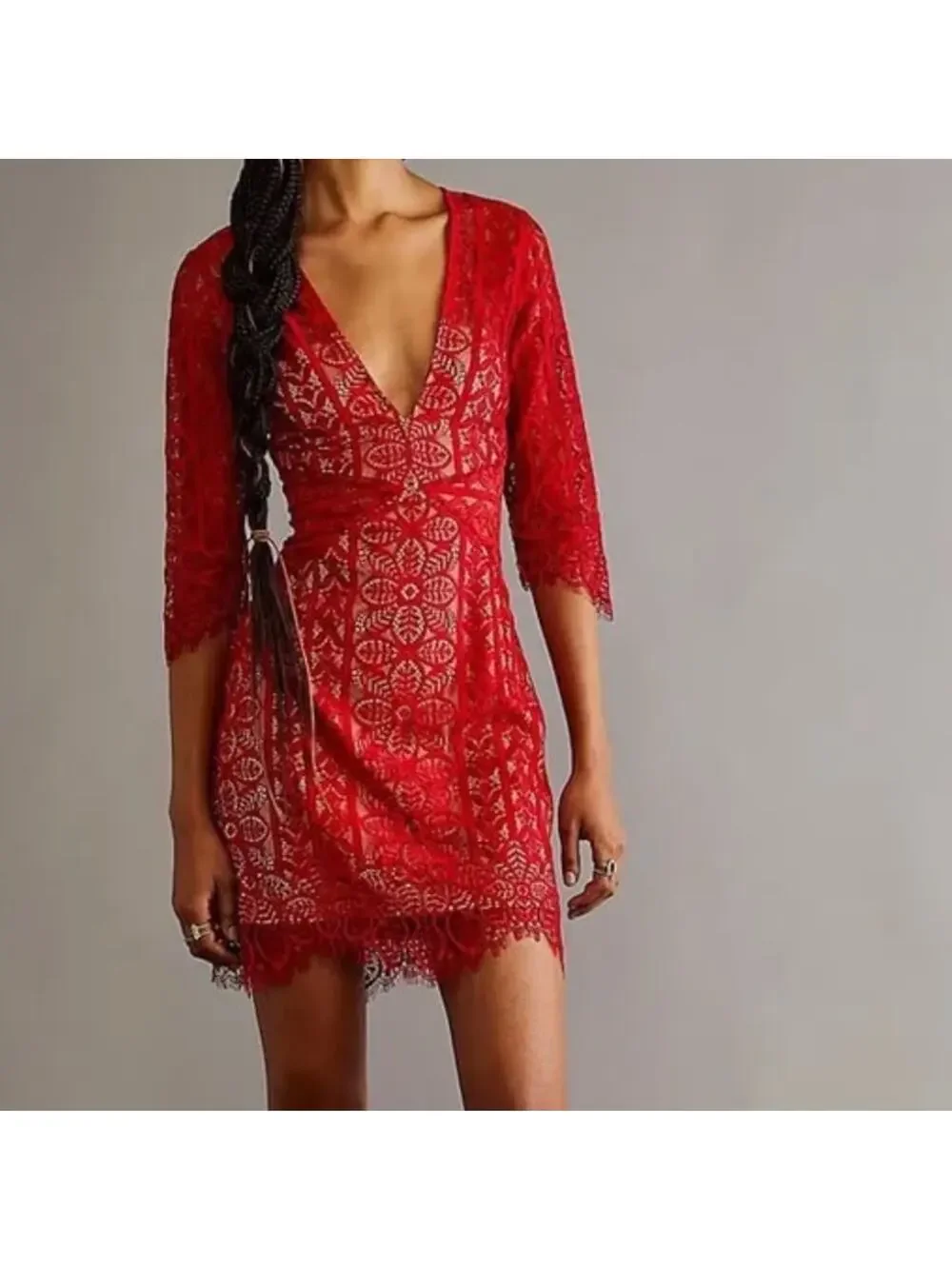 for love and lemons bodycon dress For Love & Lemons Ruched Floral bodycon Dress pink + white